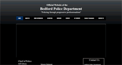 Desktop Screenshot of bedfordpolice.com